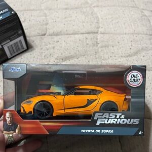 Jada Fast & Furious Toyota GR Supra Die-Cast Car - Orange